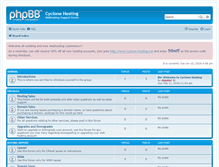 Tablet Screenshot of forum.cyclone-hosting.net